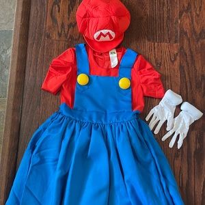 Girls XL 14-16 Mario costume